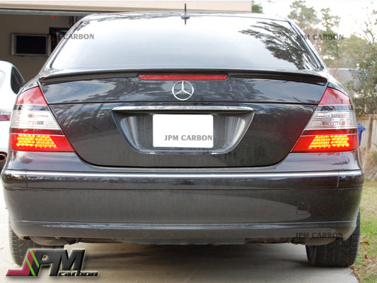 AMG Style Carbon Fiber Trunk Spoiler Fits For 2003-2009 Mercedes-Benz W211 E-Class Sedan