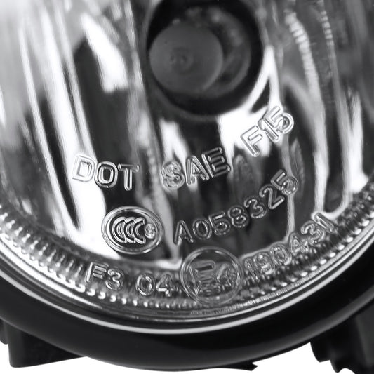 2017-2020 Jeep Compass H8 Fog Lights Kit (Chrome Housing/Clear Lens)