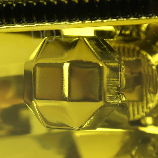 2001-2002 Toyota Corolla H3 Fog Lights (Chrome Housing/Yellow Lens)