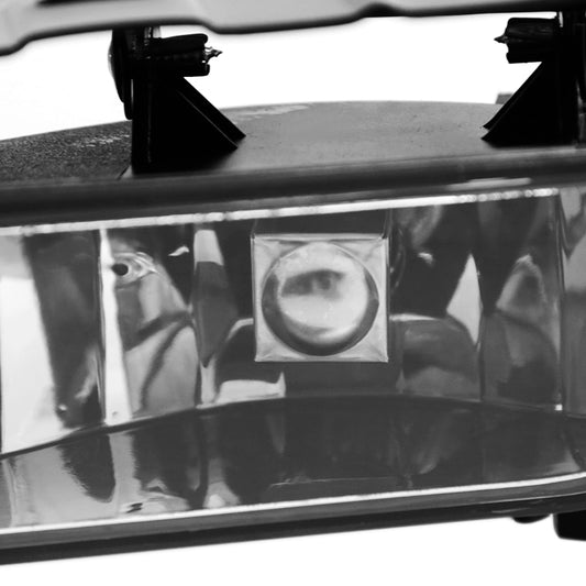 2002-2006 Cadillac Escalade 12V/27W 880 Factory Style Fog Lights (Chrome Housing/Clear Lens)