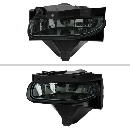 1999-2004 Ford Mustang 899 Fog Lights Kit w/ Switch & Wiring Harness (Chrome Housing/Smoked Lens)