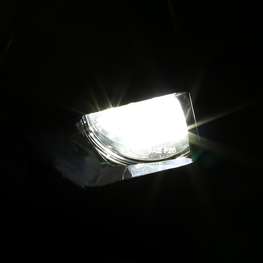 2019-2021 Nissan Murano LED Fog Lights Kit (Chrome Housing/Clear Lens)