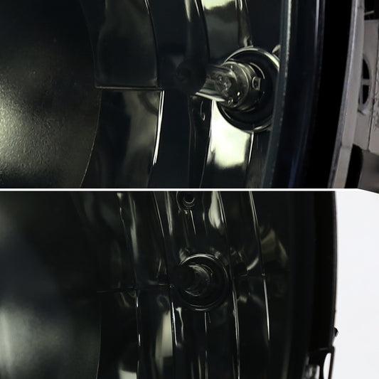 2013-2018 Dodge RAM 1500 9006 Fog Lights Kit (Chrome Housing/Smoked Lens)