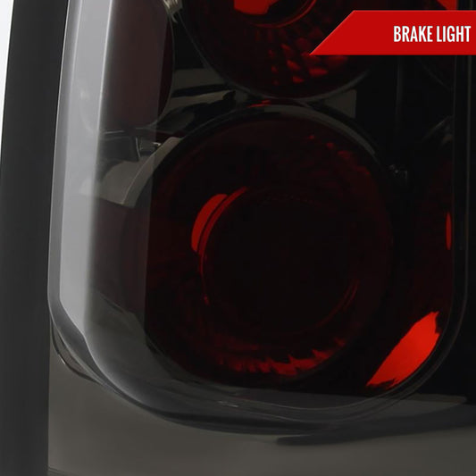 2005-2015 Nissan Armada Tail Lights (Chrome Housing/Smoked Lens)