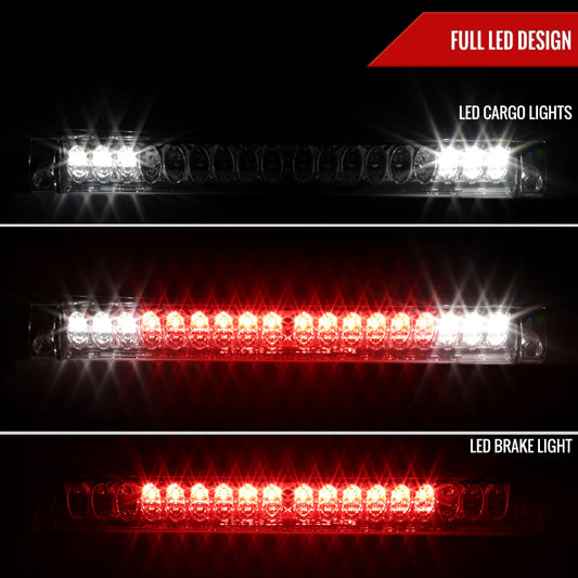 1997-2004 Ford F-150/F-250 Lincoln Blackwood LED 3rd Brake Tail Light (Chrome Housing/Smoked Lens)