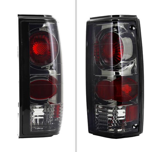 1982-1994 Chevrolet S10/Blazer GMC S15/Sonoma Tail Lights (Chrome Housing/Smoked Lens)