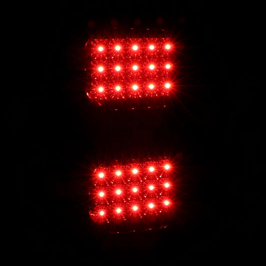 2007-2014 GMC Sierra LED Tail Lights (Glossy Black Housing/Smoked Lens)
