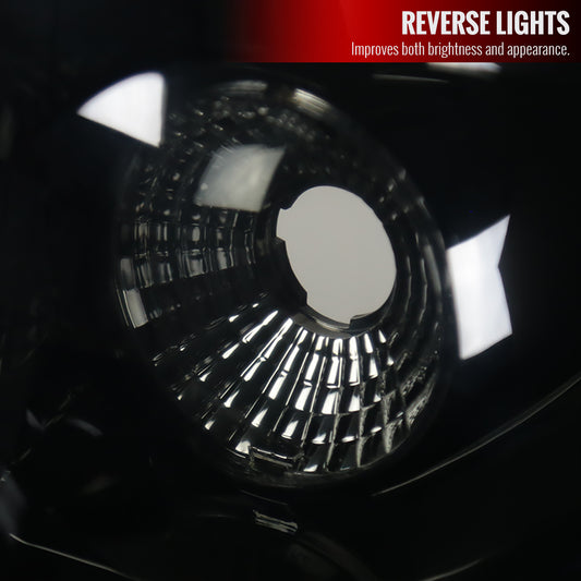 2003-2006 Chevrolet Silverado Tail Lights (Glossy Black Housing/Smoked Lens)