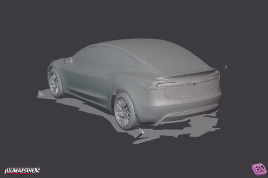 Tesla Model 3 (Highland) 3D Scan (2024+)