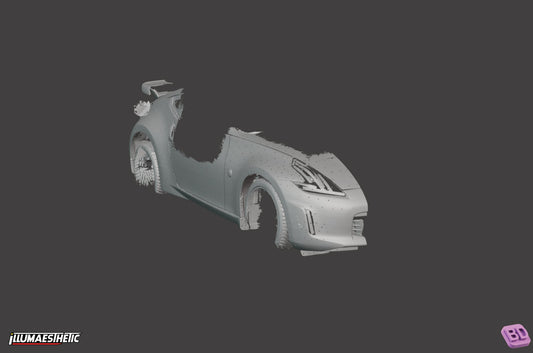 Nissan 370Z (Z34) 3D Scan (Facelift, 2013-2020)