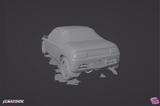 Honda Beat (PP1) 3D Scan (1991-1996)