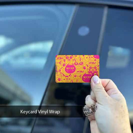 Pink Cats | NFC Key Card Wrap
