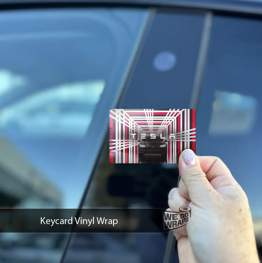 Plaid Model S | NFC Key Card Wrap