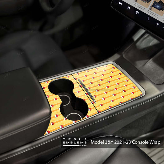 Pokemon Go | Tesla Center Console Wrap Kit | Model Y '21-25