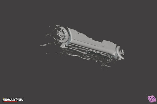 Porsche 911 (996) 3D Scan (Facelift, 2002-2004)