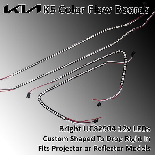 Kia K5 Color Flow Boards Ucs2904