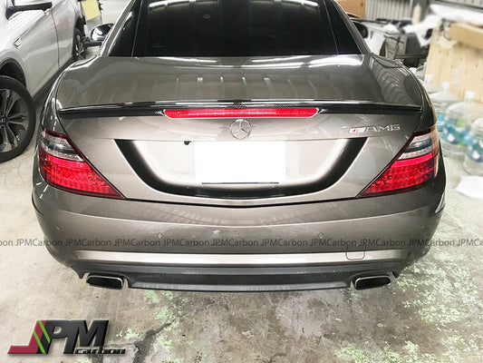 AMG Style Carbon Fiber Trunk Spoiler For 2011-2020 Mercedes-Benz R172 SLK-Class & SLC-Class Only