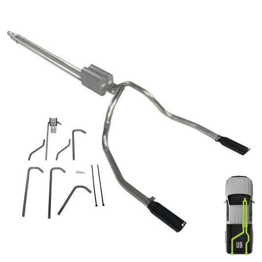 Dodge, 2004-2008, 4.8L 5.7L, Weld/On - MPI Exhaust Cat-Back Dual Exhaust Kits