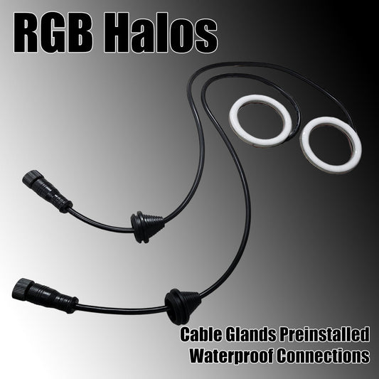 RGB Halos Includes New Single Box Controller