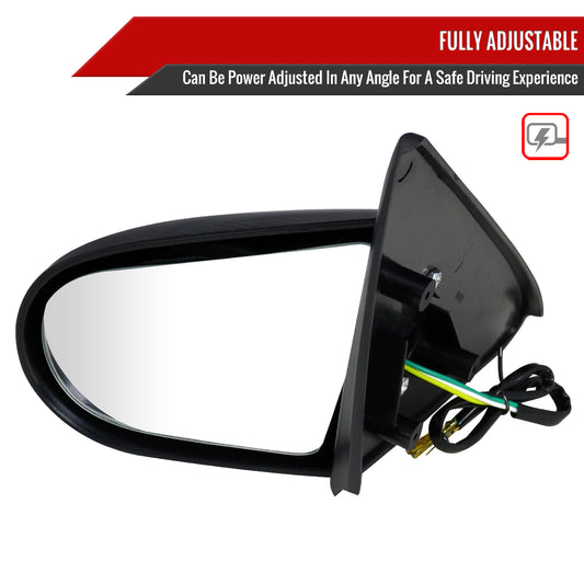 1992-1995 Honda Civic Coupe/Hatchback Carbon Fiber Shell Power S Sport Mirrors