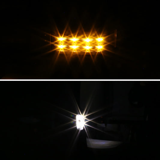 2014-2018 Chevrolet Silverado/GMC Sierra Power Heated Manual Extendable Towing Mirrors w/ Amber Lens LED Turn Signal & Clearance Lights