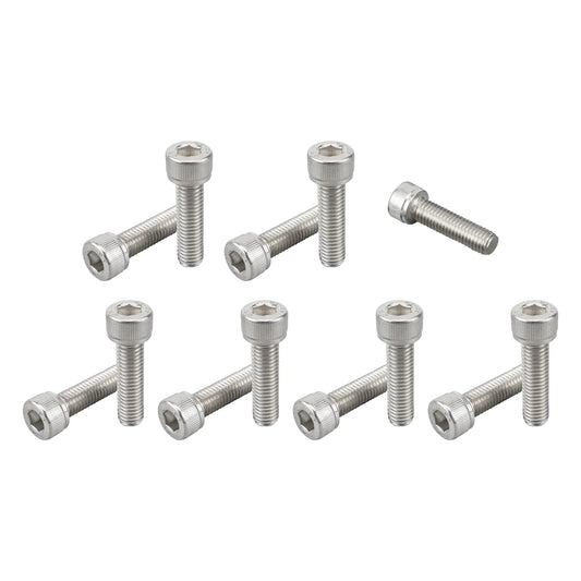Chevy LS / LSX V8 Stainless Steel Oil Pan Bolt Kit for LS1 / LS2 / LS3 / LS6 / LS7 & Vortec 4.8L / 5.3L / 6.0L / 6.2L Truck Engines (Gen III / Gen IV)