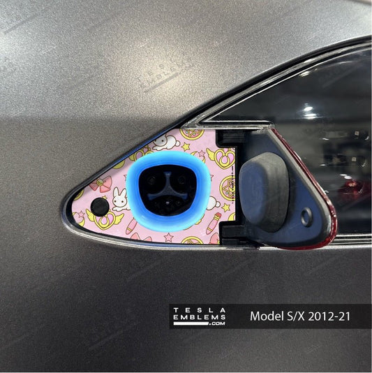 Sailor Moon Tesla Charge Port Wrap | Model S