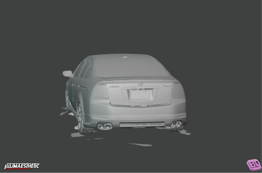 Acura TL Aspec (UA6) 3D Scan (2004-2008)