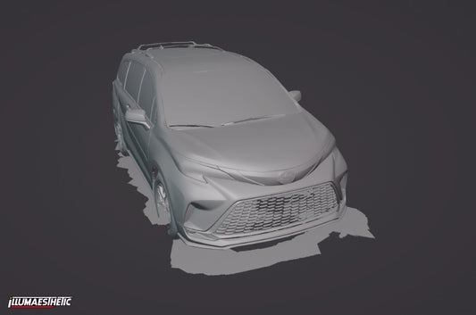 Toyota Sienna XSE (XL40) 3D Scan (2021+)