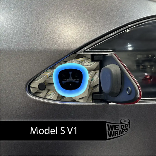 Stacks on Stacks Tesla Charge Port Wrap | Model S