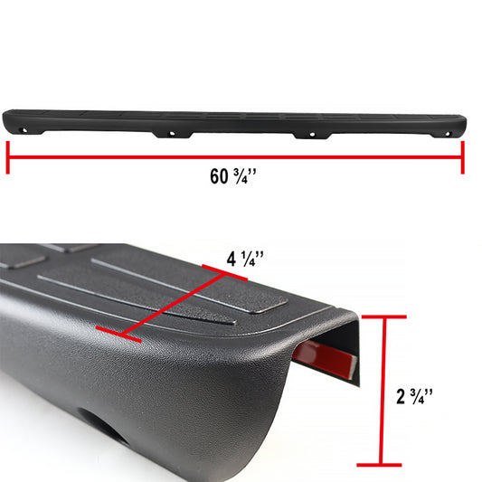 1999-2007 Chevrolet Silverado/GMC Sierra Black Textured ABS OE Style Tailgate Cap Protector Cover