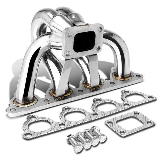 Honda D-Series Turbo Manifold - Stainless Steel T25/28 Flange