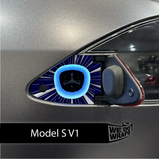 Insane Performance Mode Tesla Charge Port Wrap | Model S