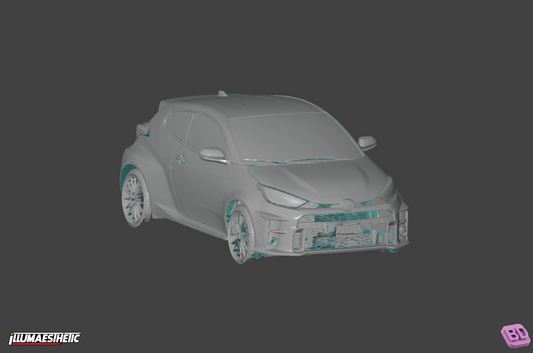 Toyota GR Yaris (GXPA16) 3D Scan (2020-2023)
