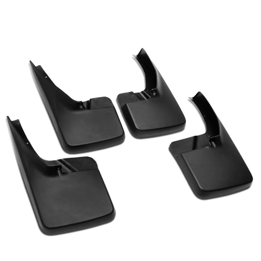 09-18 Dodge Ram 1500/2500/3500 Mud Guard Flaps 4pc Set - Matte Black