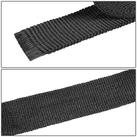 Type-1 Style Exhaust Heat Wrap - 50 Feet 2" x 30' Black
