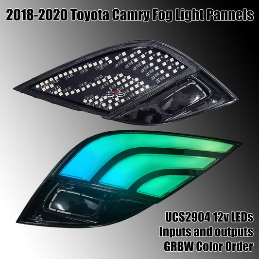 Toyota Camry Fog Bezel Color Flow Boards 1820 Models