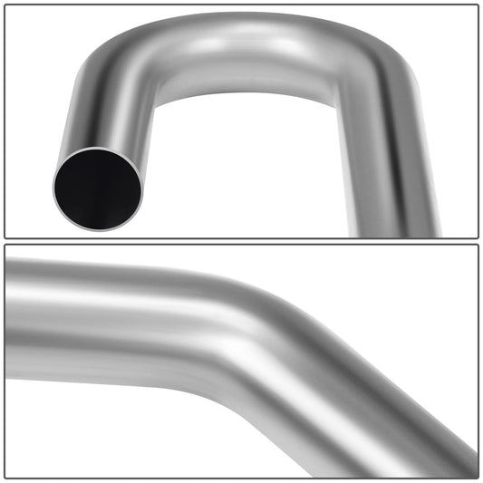 3" OD 45 & 180 Degree U-Bend Exhaust Pipe Tubing 18-Gauge