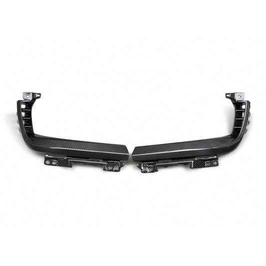 2021-2024 Dodge Ram TRX Type-OE Gloss Carbon Fiber Headlight Surround Pair