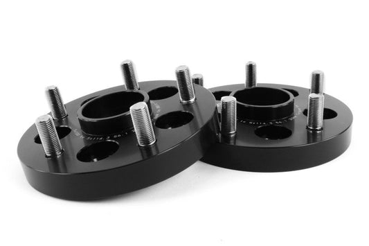PERRIN 5x100 to 5x114.3 20mm Wheel Adapters Black WRX 2002-2014 | PSP-WHL-220BK