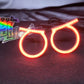 Angry Eye RGB Halos - Includes Controller With DRL and Turn Signal Inputs