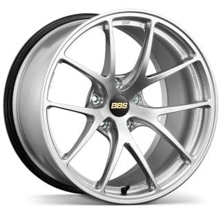 BBS RI-A 18x8 5x100 ET45 Diamond Silver Wheel