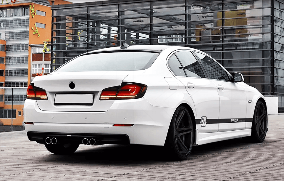BMW 5-Series F10 F18 Clear (G30 Style) Tail Lights 2011-2017