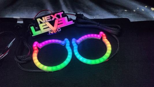 Flow Series Demon Halos - 5v SK6812 RGBW