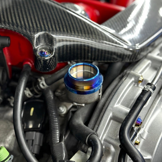 JDC Titanium Oil Cap (R35 GT-R/ Multiple Nissan Applications)