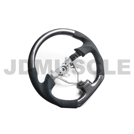 JDMuscle Custom Carbon Fiber Steering Wheel for 2005-2007 WRX/ STI