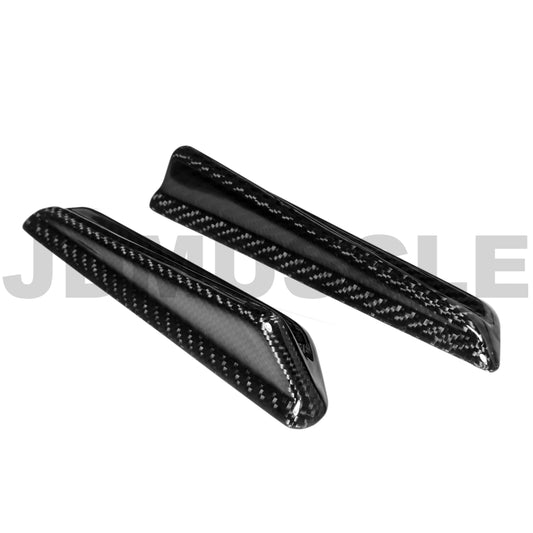 JDMuscle 15-21 WRX/STI Tanso Carbon Fiber/Painted Canards V1