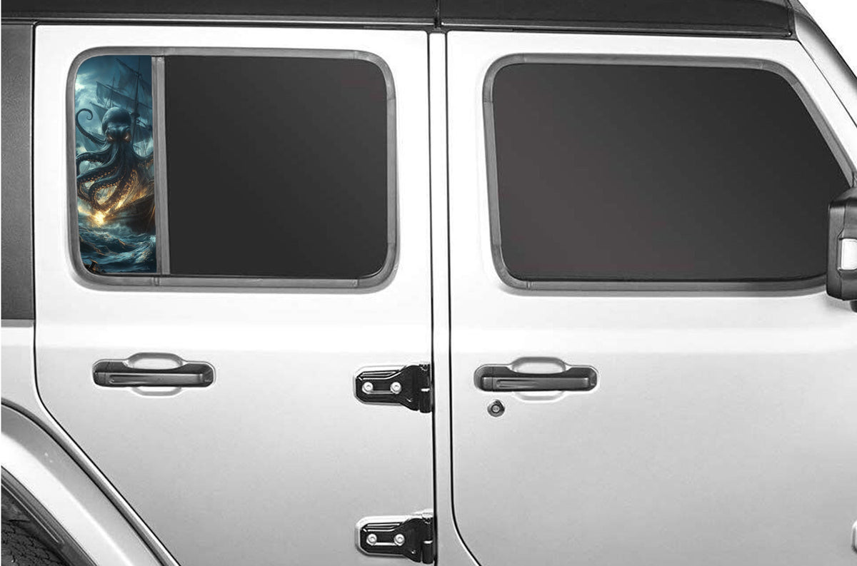 Kraken rear door window 174