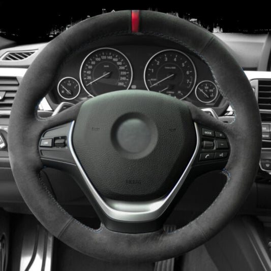 BMW F-Series Alcantara Suede Steering Wheel Cover Non-M sport DIY (Plain)