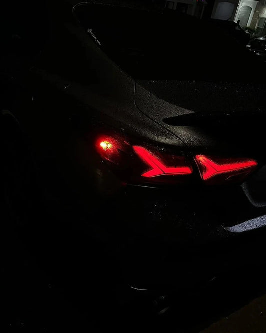 NTXGlow Smoke White Tail Lights & Trunk Set (2018-2024 Toyota Camry)